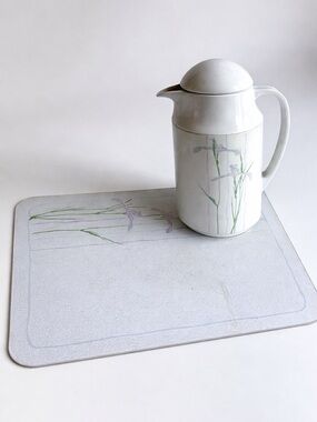 Vintage Glass Tray Corning Ware Carafe Set Cottage Kitchen Gift Decor